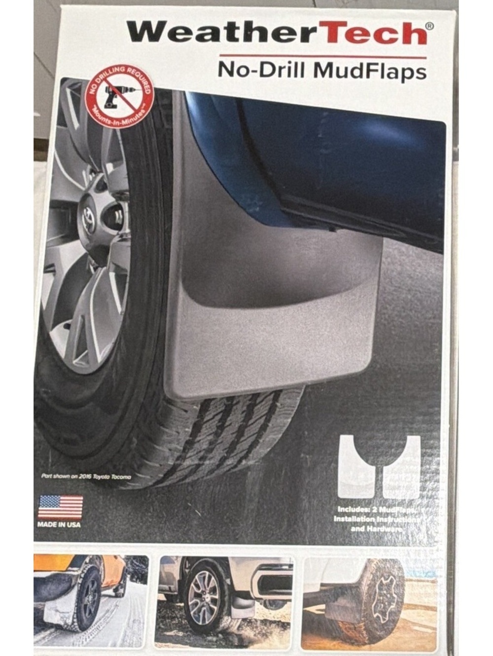 WeatherTech No-Drill MudFlaps